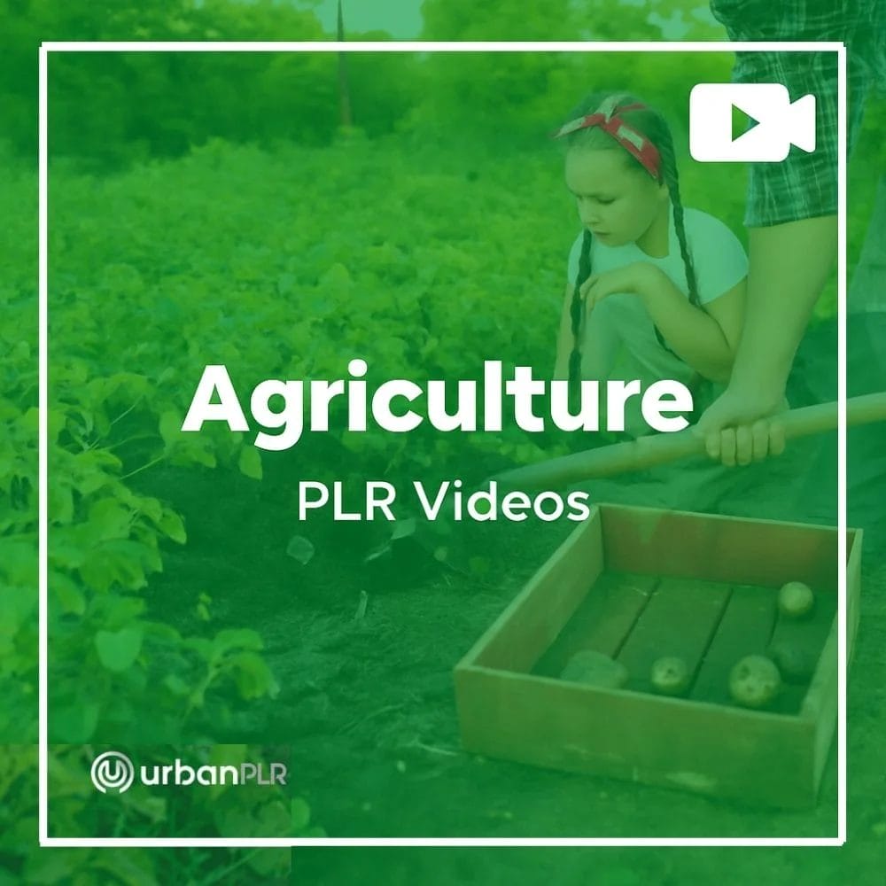 Agriculture PLR Videos